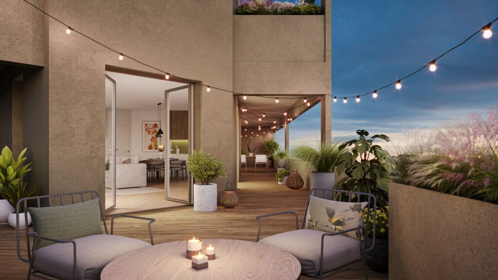 Résidence Estantat Bordeaux TERRASSE